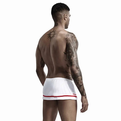 Seobean Men's Cotton Boxer Shorts Breathable Sexy Underwear 90508