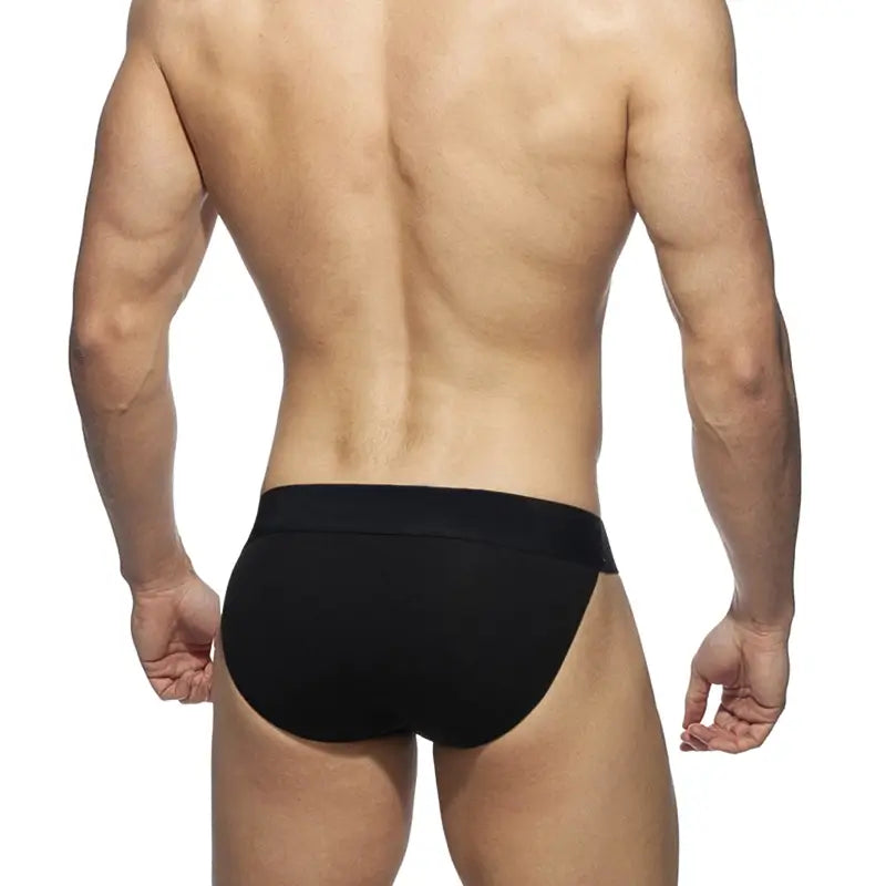 Adannu Men's Briefs with Extra Wide Elastic Belt AD214