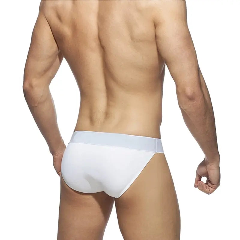 Adannu Men's Briefs with Extra Wide Elastic Belt AD214