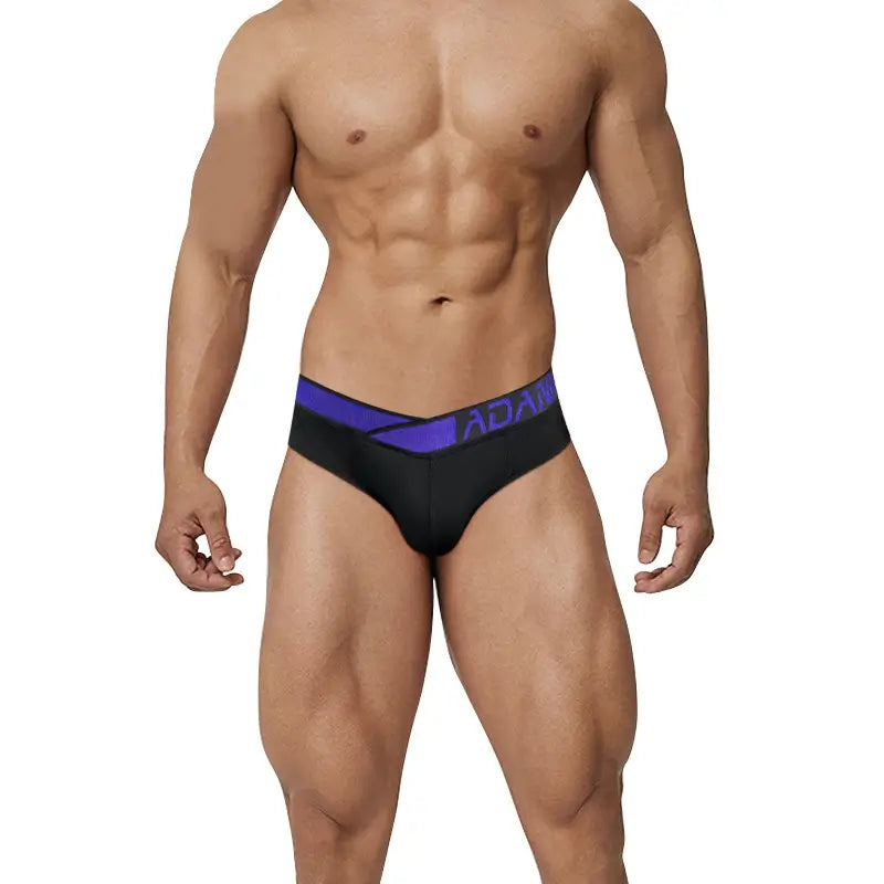 Adannu Men's Modal Blend Underwear with Contoured Support Male Briefs AD7200