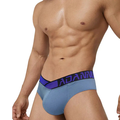 Adannu Men's Modal Blend Underwear with Contoured Support Male Briefs AD7200