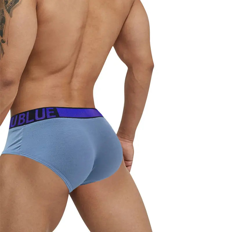 Adannu Men's Modal Blend Underwear with Contoured Support Male Briefs AD7200