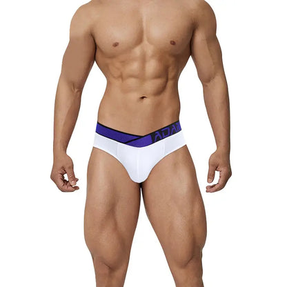 Adannu Men's Modal Blend Underwear with Contoured Support Male Briefs AD7200