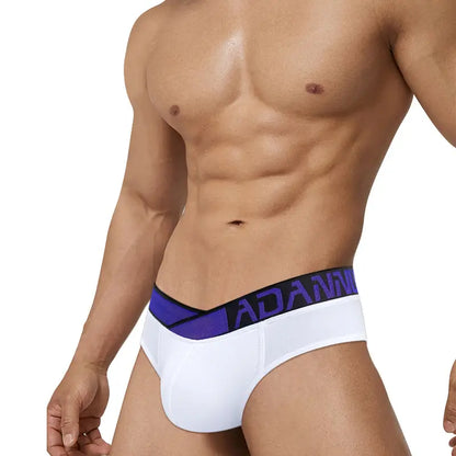 Adannu Men's Modal Blend Underwear with Contoured Support Male Briefs AD7200