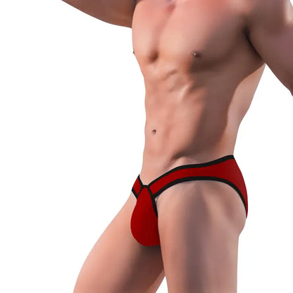 Adannu Men's Seamless Bikini Briefs - 3D Goose Egg Support AD7212