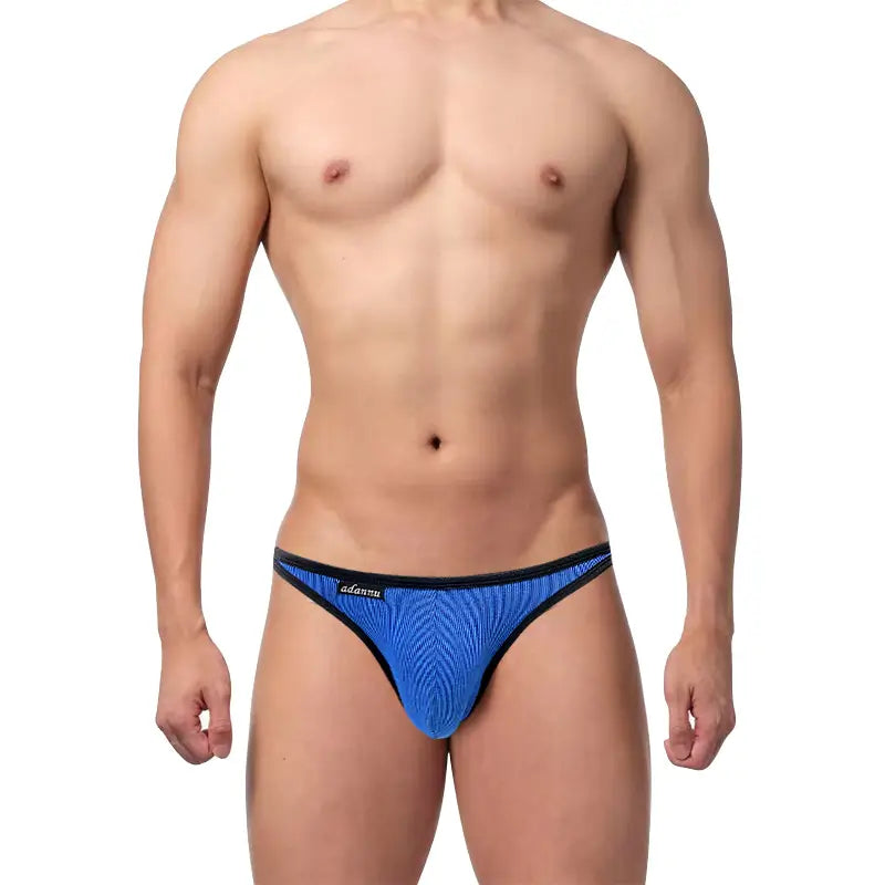 Adannu Men's Low Rise Bikini Briefs - Comfortable, Breathable, and Sexy Underwear