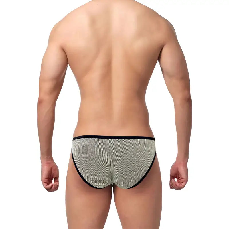 Adannu Men's Low Rise Bikini Briefs - Comfortable, Breathable, and Sexy Underwear