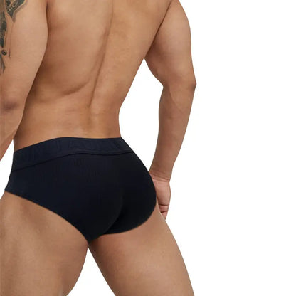 Adannu Men's Briefs with Sculpted Support Pouch - Soft Modal Male Underwear AD763