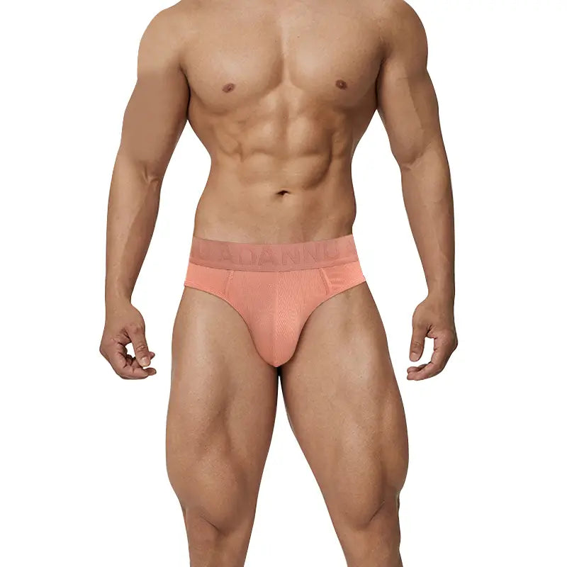 Adannu Men's Briefs with Sculpted Support Pouch - Soft Modal Male Underwear AD763