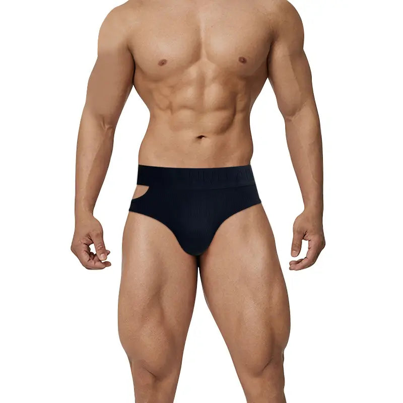 Adannu Men's Ultra-Soft Cotton Briefs - Low-Rise Comfort Underwear with Enhanced Support & Breathable Design