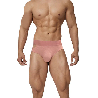 Adannu Men's Ultra-Soft Cotton Briefs - Low-Rise Comfort Underwear with Enhanced Support & Breathable Design