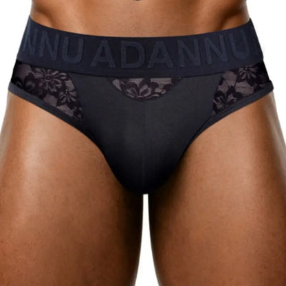 Adannu Modal Lace Brief AD408 — Skybridge™ Comfort Pouch™