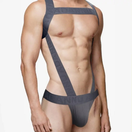 Adannu Harness Jock Strap AD334 – Double-D Hollow-Out Design