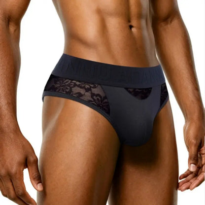 Adannu Modal Lace Brief AD408 — Skybridge™ Comfort Pouch™