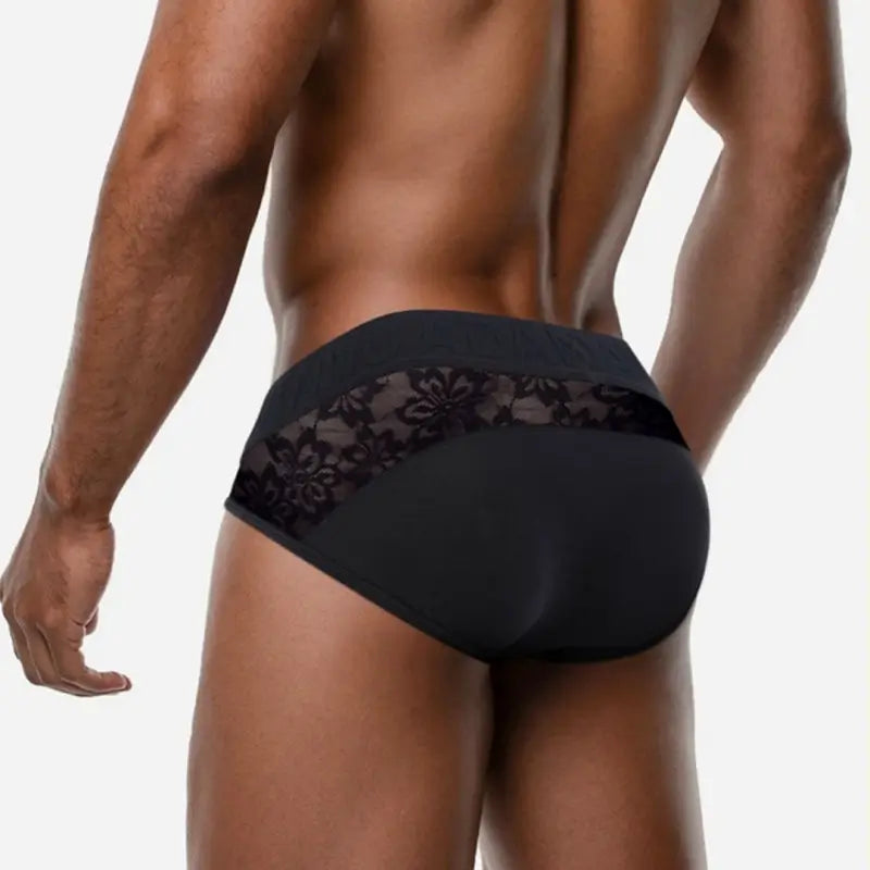 Adannu Modal Lace Brief AD408 — Skybridge™ Comfort Pouch™