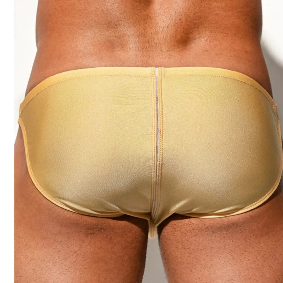 Desmiit Bañador para hombre - Trajes de baño de talle bajo para playa y piscina