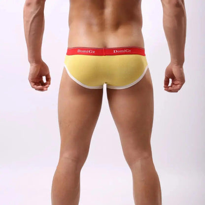 Low-rise modal briefs Back view — seamless minimal coverage DomiGe
