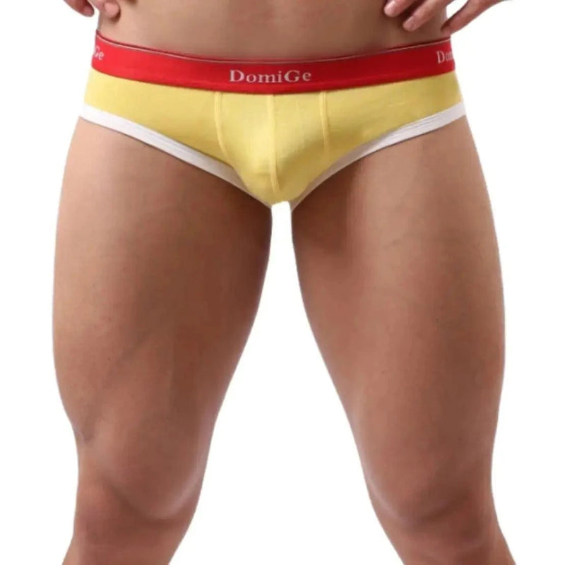 Low-rise modal briefs Front view — seamless minimal coverage DomiGe
