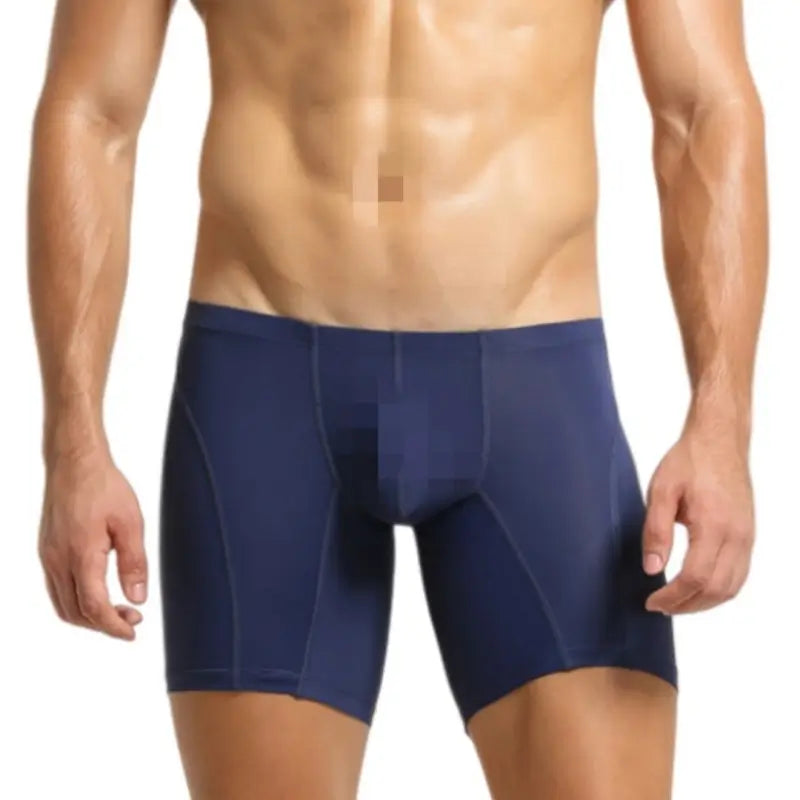 Seobean Men's Low Rise Nylon Boxer Briefs 10202