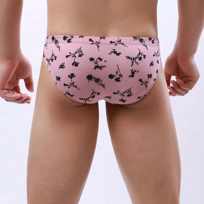 DomiGe Men's Low Rise Briefs Sexy Undies Pouch Briefs of Men
