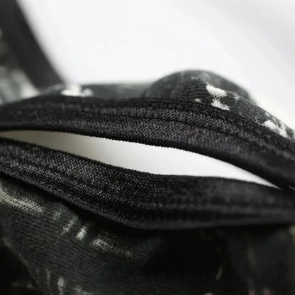 Open-front design detail — bold cut cotton g-string DomiGe
