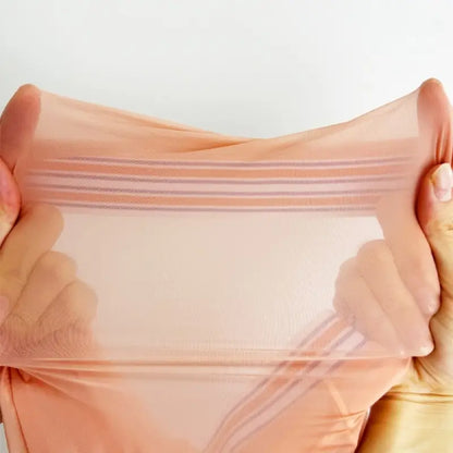 Adannu Mens Breathable Boxer Shorts - Sexy Transparent Quick Dry Underwear AD7374