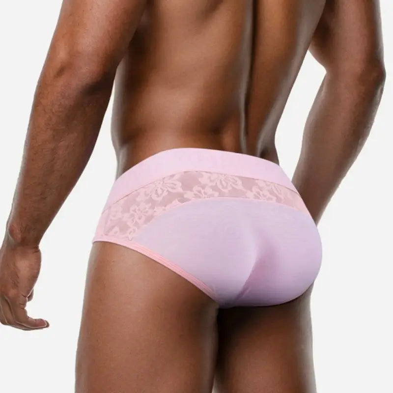 Adannu Modal Lace Brief AD408 — Skybridge™ Comfort Pouch™