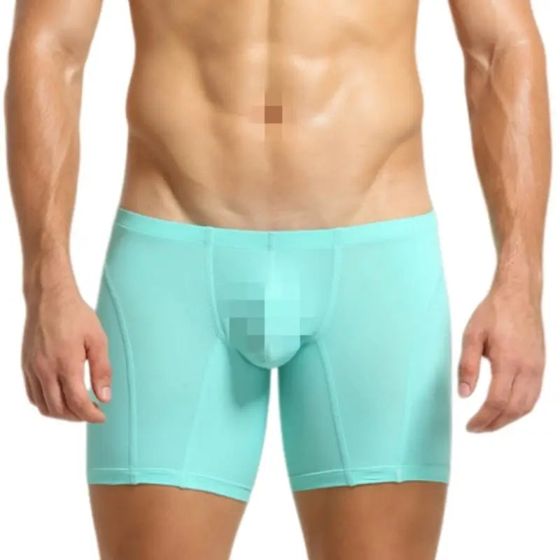 Seobean Men's Low Rise Nylon Boxer Briefs 10202