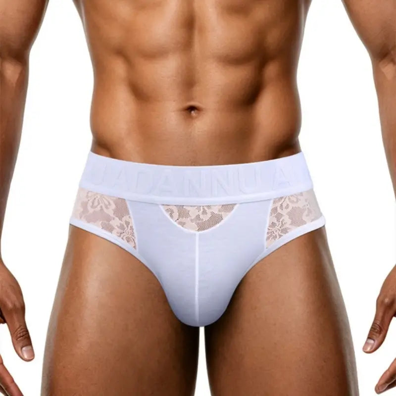 Adannu Modal Lace Brief AD408 — Skybridge™ Comfort Pouch™