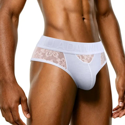 Adannu Modal Lace Brief AD408 — Skybridge™ Comfort Pouch™