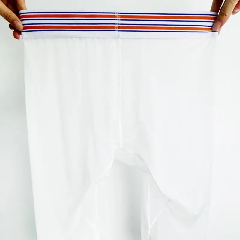 Adannu Mens Breathable Boxer Shorts - Sexy Transparent Quick Dry Underwear AD7374