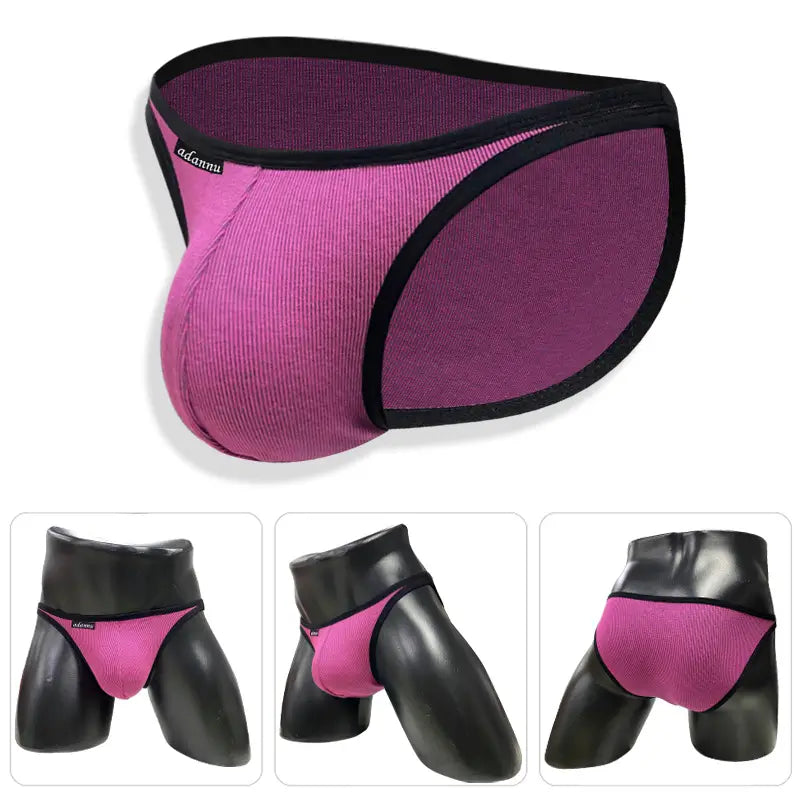 Adannu Adannu Men's Bikini Briefs - Low Rise Sexy Underwear for Active Men AD747