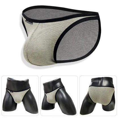 Adannu Adannu Men's Bikini Briefs - Low Rise Sexy Underwear for Active Men AD747