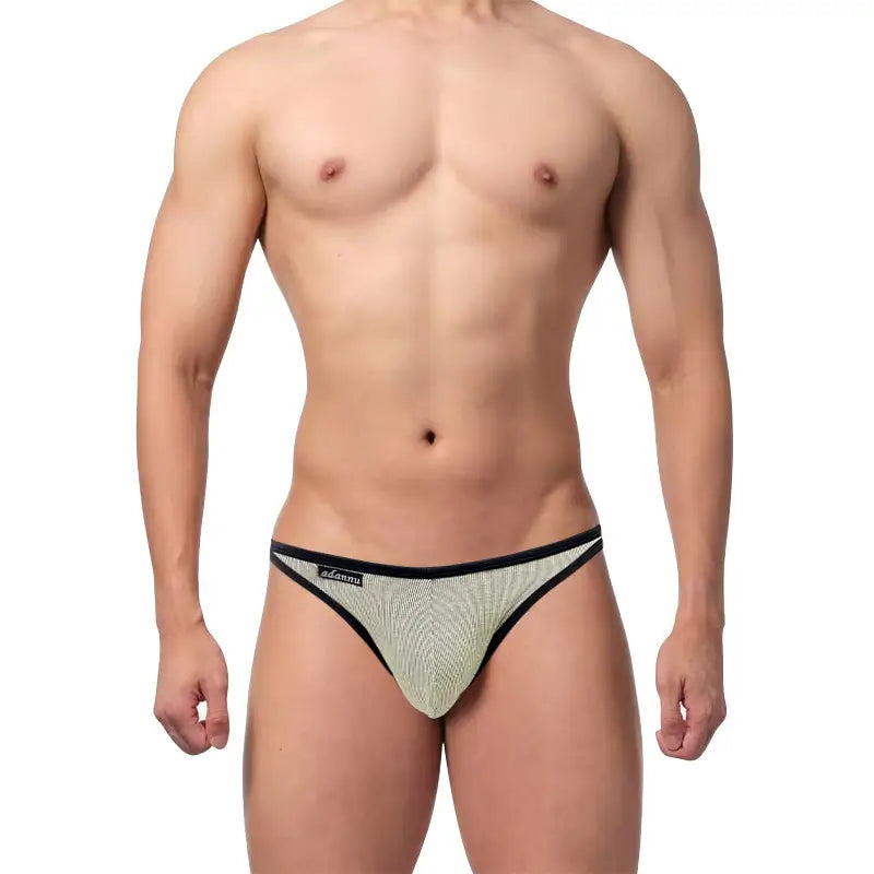 Adannu Adannu Men's Bikini Briefs - Low Rise Sexy Underwear for Active Men AD747