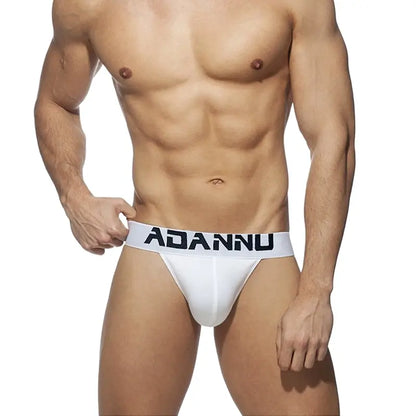 Adannu Adannu Men's Briefs with Extra Wide Elastic Belt AD214