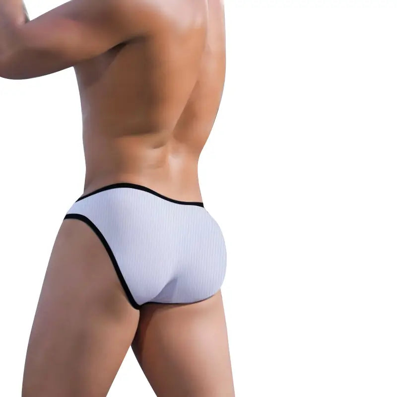 Adannu Adannu Men's Seamless Bikini Briefs - 3D Goose Egg Support AD7212