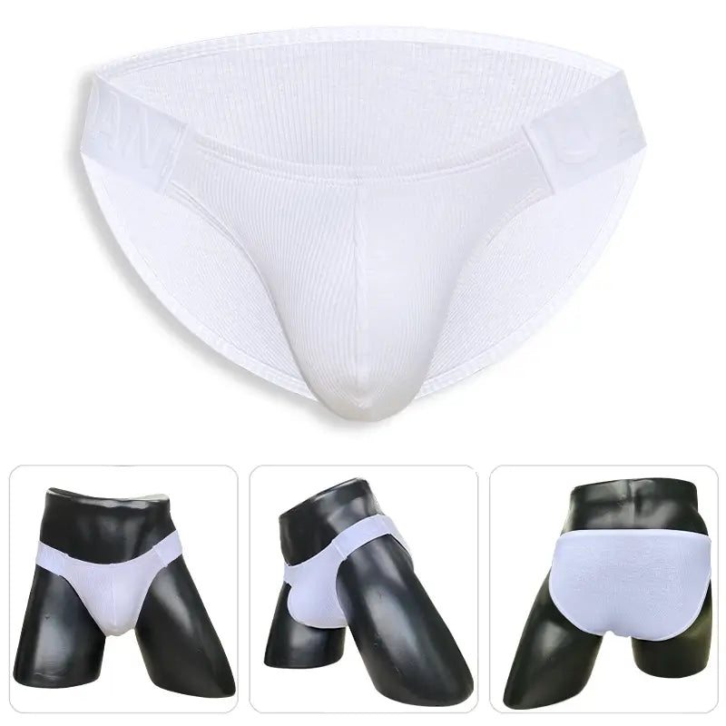 Adannu Adannu Men's Sexy Embossed Briefs – Classic Chinese Design Cotton AD761