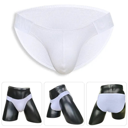 Adannu Adannu Men's Sexy Embossed Briefs – Classic Chinese Design Cotton AD761