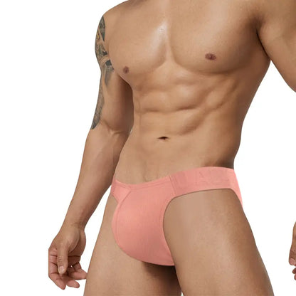 Adannu Adannu Men's Sexy Embossed Briefs – Classic Chinese Design Cotton AD761