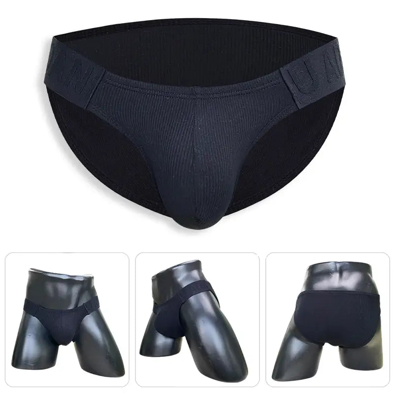 Adannu Adannu Men's Sexy Embossed Briefs – Classic Chinese Design Cotton AD761