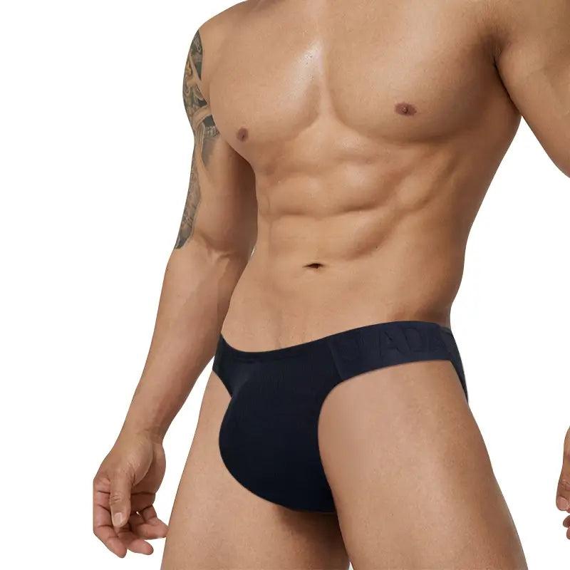 Adannu Adannu Men's Sexy Embossed Briefs – Classic Chinese Design Cotton AD761