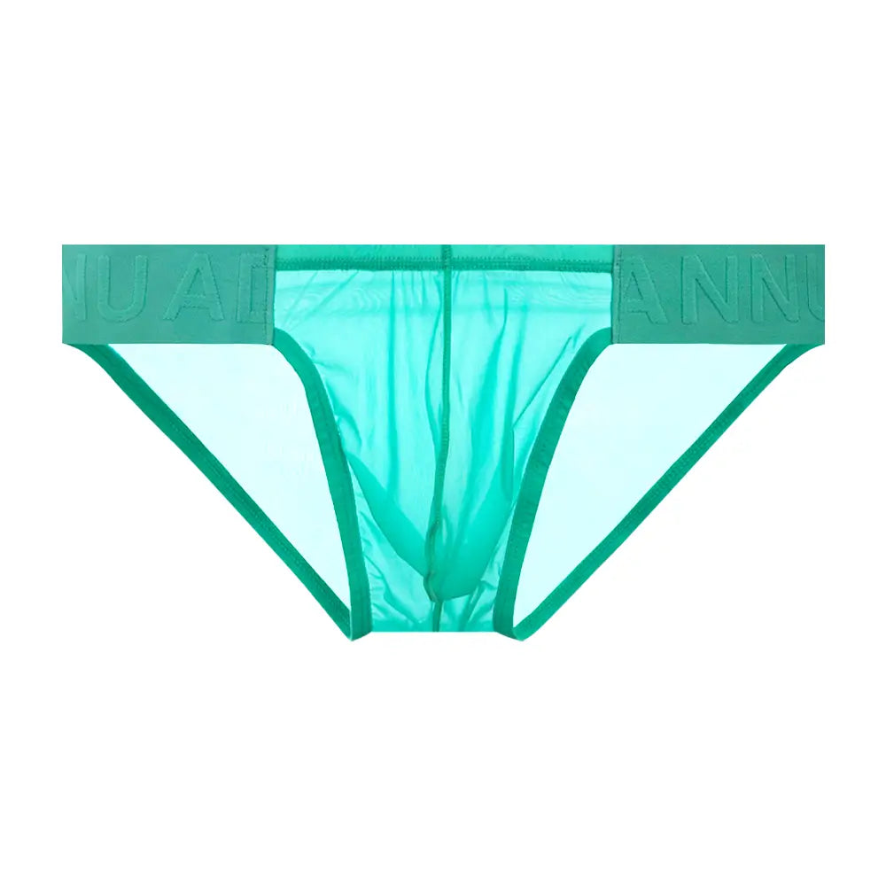 Adannu Adannu Men's Sexy High-Cut Bikini Briefs | Oxhorn Mesh Waistband AD787