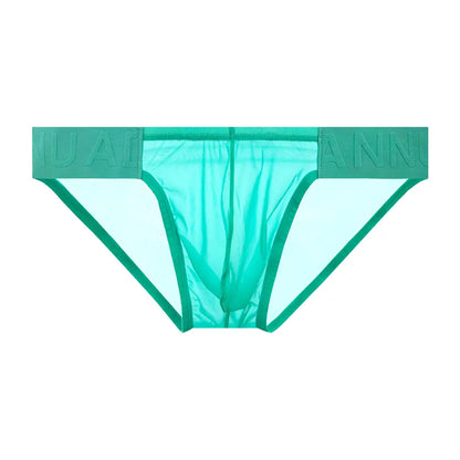 Adannu Adannu Men's Sexy High-Cut Bikini Briefs | Oxhorn Mesh Waistband AD787
