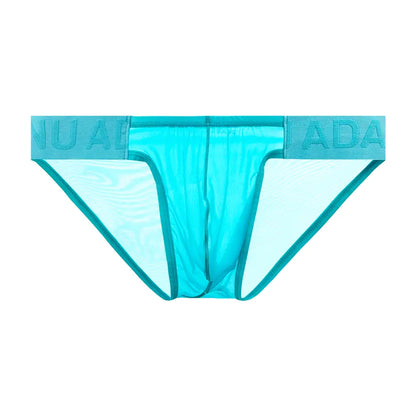Adannu Adannu Men's Sexy High-Cut Bikini Briefs | Oxhorn Mesh Waistband AD787