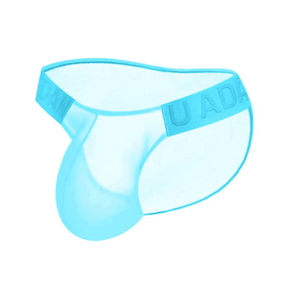 Adannu Adannu Men's Sexy High-Cut Bikini Briefs | Oxhorn Mesh Waistband AD787