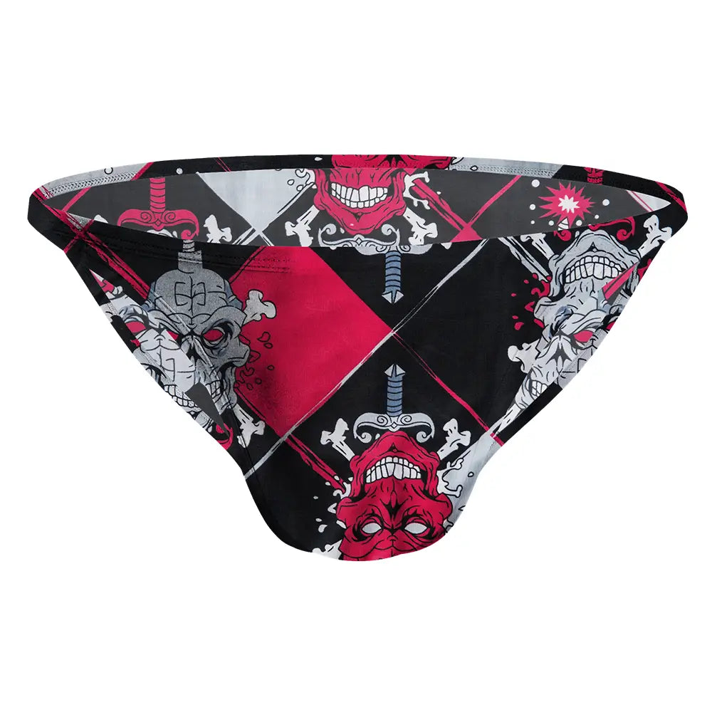 Adannu Adannu Men's Sexy Mesh Briefs | Anti-Roll Design & Breathable AD7302