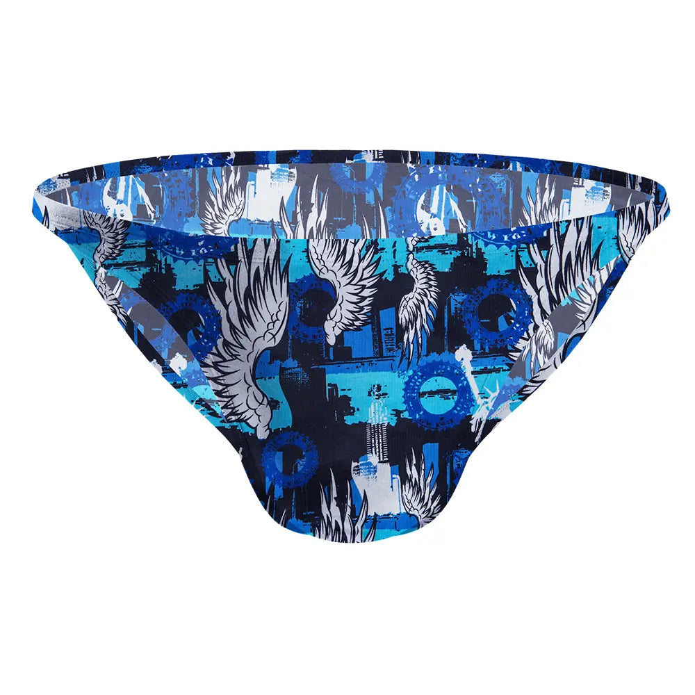 Adannu Adannu Men's Sexy Mesh Briefs | Anti-Roll Design & Breathable AD7302