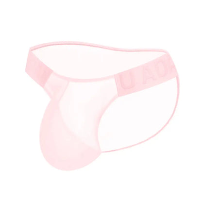 Adannu Adannu Men's Sexy Mesh Briefs with Enhanced Pouch – Ultra-Thin 0.01mm Transparent Mesh AD780