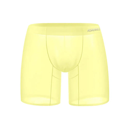 Adannu Adannu Men's Sexy Micro-Elastic Mesh Boxer Shorts – Ultimate Comfort & Style