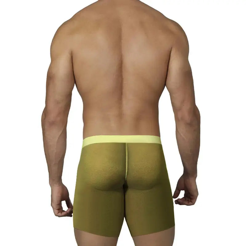 Adannu Adannu Men's Sexy Micro-Elastic Mesh Boxer Shorts – Ultimate Comfort & Style